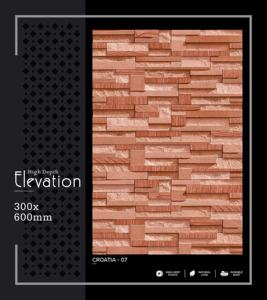 Azulejo de Porcelana Arquitectónico de Alta Profundidad 300x600mm 30x60cm 12x24, Panel Decorativo de Cerámica Mate con Textura Perforada para Interiores - Product Image 1