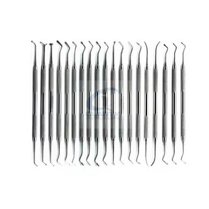 Juego de 30 Piezas de Bandejas para Amalgama Dental y Composite, Instrumentos Quirúrgicos Manuales de Acero Inoxidable, Certificación CE Clase I - Product Image 4
