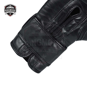 Guantes de Boxeo de Cuero Vacuno de Primera Calidad, Ligeros, Cómodos y Personalizados, con Logotipo Personalizado y Correa de Muñeca Ajustable - Product Image 6