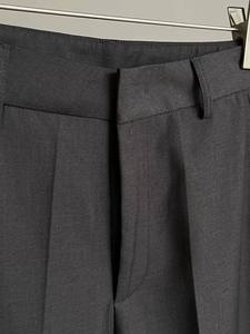Pantalones de Vestir de Cintura Alta para Mujer, Diseño de Crepé, Pantalones Casuales para Mujer, OEM ODM - Product Image 5