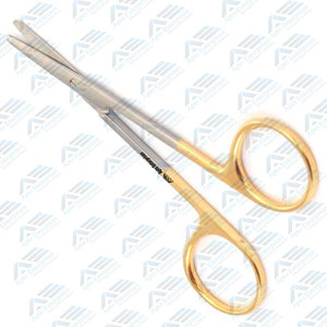 Ciseaux Lexer professionnels de haute qualité Ciseaux médicaux Tc Ciseaux nasaux incurvés émoussés Instruments de qualité supérieure - Product Image 6