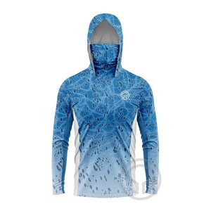 Chemise de pêche à sublimation de qualité supérieure, design personnalisé, UPF 50+, respirante, séchage rapide, manches longues - Product Image 3