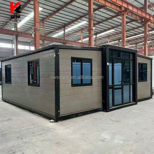 Nhà gấp đôi hiện đại đúc sẵn được tùy chỉnh để có thể mở rộng 20ft 40ft - Product Image 3