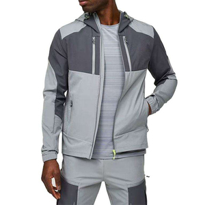 Ensemble de jogging et survêtement pour homme, personnalisé, brodé, décontracté, deux pièces, avec sweat à capuche et pantalon de jogging, pour l'entraînement et le sport - Product Image 2