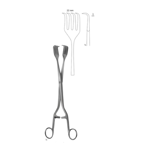 Pratt Grasping Forceps 270mm | Premium Stainless Steel Class I <b>Surgical</b> <b>Instrument</b> - Product Image 1
