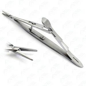 Porte-aiguille de Kalt chirurgical 14 cm avec verrouillage sécurisé Suture en acier inoxydable Instruments médicaux chirurgicaux Manipulation des tissus - Product Image 6