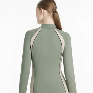 Hot Selling <b>Women</b> Slim Fit Long Sleeve Horse Riding T Shirt Custom Active Wear Horse Riding High-Neck Sports T- Shirts - Product Image 3
