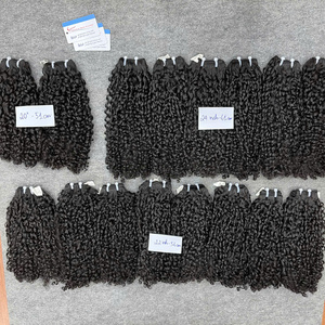 Nueva Llegada, Trenzas de Cabello Humano 100% con Rizos Pixie, Sedosas, Suaves, con Cutículas Alineadas, Sin Desprendimiento, Listas para Enviar - Product Image 5