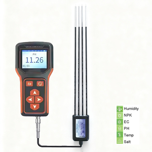 Sensor de Temperatura, CE, Humedad, pH, NPK y Salinidad del Suelo Profesional para Plantas, con Modbus RTU RS485 y Longitud Personalizable - Product Image 2