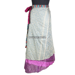 Nuevo Pareo Sarong Reversible de Seda India de 38 Pulgadas, Diseño Moderno y Personalizado, Prenda de Moda para Mujer - Product Image 1
