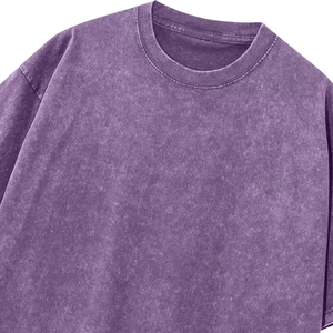 Custom Vintage Acid Wash T Shirt for Men Streetwear Vintage Distressed T Shirt Streetwear <b>Tshirts</b> for Men - Product Image 2