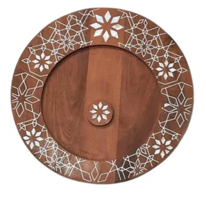 Bandeja de Madera para Servir con Incrustaciones de MOP, Diseño Nuevo, Venta Caliente, Bandeja para Chocolate de Primera Calidad, con Proveedor Mayorista de Fábrica - Product Image 6