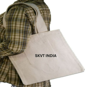 Bolsas de Compras de Lona de Algodón a Rayas para Mujer, Bolsas de Mano Pequeñas de Algodón de Alta Calidad, Ecológicas y Recicladas, Venta al Por Mayor - Product Image 1