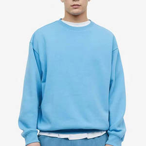 Sudadera Personalizada al por Mayor para Hombre, Manga Larga, Cuello Redondo, Alta Calidad, Estilo Básico, Talla Grande, Disponible en Stock - Product Image 1