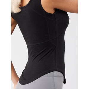 Camiseta sin Mangas Ajustada con Logotipo Personalizado para Mujer, Ropa Deportiva al por Mayor, Camisetas Deportivas Casuales de Algodón y Poliéster - Product Image 5