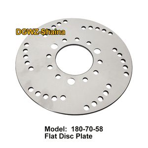유압식 디스크 브레이크 로터 180mm 전면 신형 스테인리스 스틸 58mm 내경 전기 오토바이용 - Product Image 2