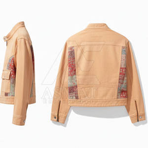 Chaqueta de Mezclilla con Cierre para Hombre, Diseño Clásico, Algodón Resistente, Ligera, Transpirable, Informal, para Uso Diario - Product Image 3