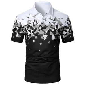 Camiseta de polo personalizada para hombre, Camiseta deportiva informal de secado rápido de verano con solapa, manga corta, transpirable, patrón sólido, suministro ODM - Product Image 1