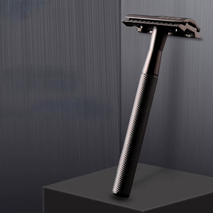 Rasoir de sécurité réglable à double tranchant en acier inoxydable, classique pour hommes, épilation douce à agressive, haute qualité, logo personnalisé - Product Image 5
