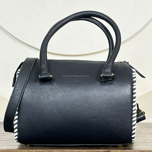 Sac de voyage Speedy à carreaux en cuir de vachette véritable fait main, dernier modèle, de luxe, pour week-end, unisexe - Product Image 5