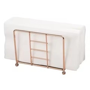Modern Luxury Statement Metal Napkin Stand For Dining Table And <b>Kitchen</b> Elegant <b>Tissue</b> <b>Holder</b> For Home Office And Restaurant - Product Image 3