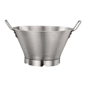 Colador de acero de silicona de grado alimenticio, colador de cocina, Ahorrador de espacio, colador plegable, bolsa de plástico con logotipo - Product Image 1