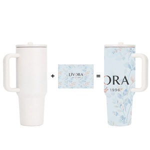 EffiPrint Tumbler <span class=keywords><strong>da</strong></span> Viaggio Personalizzato <span class=keywords><strong>da</strong></span> 40oz in Acciaio Inossidabile a Doppia Parete <span class=keywords><strong>con</strong></span> Isolamento Sottovuoto, Antigoccia, <span class=keywords><strong>con</strong></span> Manico e Coperchio - Product Image 1