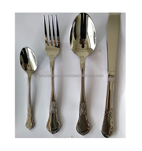 Accent Luxury Designer Silver Ware Ensemble de couverts en métal acier inoxydable pour mariage dans toutes les tailles pour l'exportation - Product Image 2
