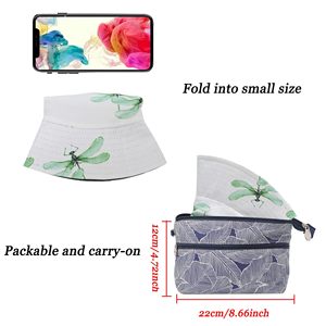 Custom Printed Bucket <b>Hat</b> <b>Men</b> Women Packable Outdoor <b>Sun</b> <b>Hat</b> OEM Bulk Wholesale - Product Image 5