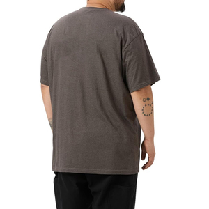เสื้อยืดโอเวอร์ไซส์ขายดี ยูนิเซ็กส์ เนื้อผ้านุ่มพิเศษ ทรงปกติ ไซส์ใหญ่ 220 กรัม ผ้าฝ้าย 100% แขนสั้น ระบายอากาศดี แห้งไว - Product Image 3