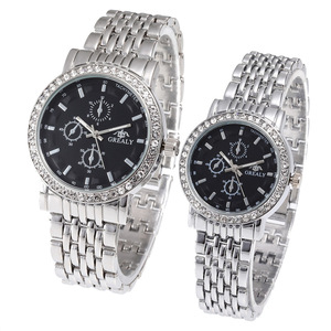 4417 Original Couple <b>Watch</b> Set Pair <b>Watch</b> Women Men Quartz Analog Wrist <b>Watch</b> - Product Image 6