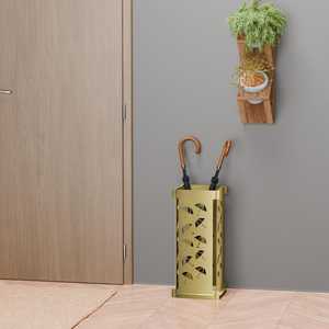 ที่วางร่มโลหะทันสมัย: อุปกรณ์จัดระเบียบสำนักงานที่บ้าน - Product Image 5