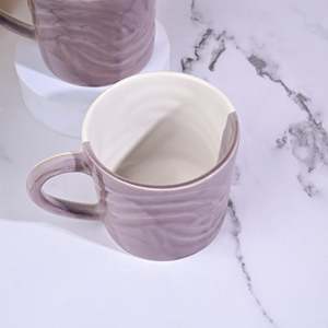 Juego de 2 Tazas de Vidrio de Doble Pared Color Rosa Ámbar Suave, Tazas de Porcelana Modernas y Creativas con Logotipo para Café, Alta Calidad para Camping - Product Image 5