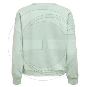 เสื้อสเวตเชิ้ตผู้หญิง Ever Glow ผ้าฟลีซกันน้ำสำหรับฤดูหนาว ไซส์พลัส สกรีนโลโก้ได้ แขนยาว คอกลม ไหล่หลวม - Product Image 2