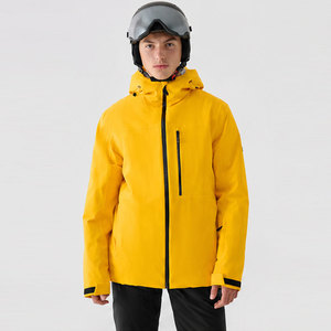 Chaqueta de Esquí Premium con Capucha, Transpirable, con Logotipo Frontal, Material de Nailon/Poliéster para Invierno - Product Image 1