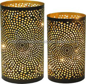 ที่ขายดีที่สุดการออกแบบที่ทันสมัยเชิงเทียนและโคมไฟสัญญาเหล็กและขวดเทียนโลหะที่กําหนดเองเชิงเทียนสัญญา - Product Image 6