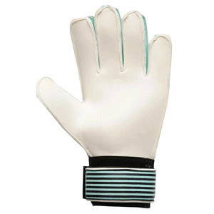 Guantes de Portero de Fútbol Profesionales de Cuero y Látex con Tejido de Nailon, Correa de Muñeca Ajustable con Cierre de Gancho y Bucle, Agarre para Exteriores - Product Image 3