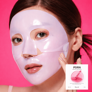 Maschera Idrogel Coreana PDRN al Collagene per Elasticità della Pelle, Luminosità, Rigenerazione, Anti-Età, Idratante con Niacinamide e Adenosina, Fragranza - Product Image 1
