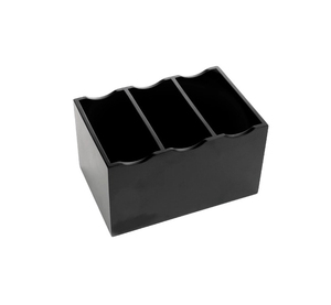 Organisateur de couverts en bois artisanal avec poignées de transport pour une utilisation élégante dans l'hôtellerie - Product Image 1