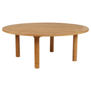 <b>Round</b> <b>Solid</b> <b>Wood</b> <b>Dining</b> <b>Table</b> Scandinavian Style Modern Durable <b>Dining</b> Room Furniture with Stable Design - Product Image 1