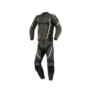 Traje de Motociclismo de Cuero para Hombre YASH SPORTS - Diseño Personalizado de Secado Rápido y Transpirable de Una Pieza para Todas las Estaciones - Product Image 3