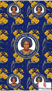 Tissu en coton 100% imprimé africain sur mesure en gros, Ankara Kitenge pour les églises, les écoles, les ONG, les événements, les campagnes, en vrac, OEM - Product Image 3