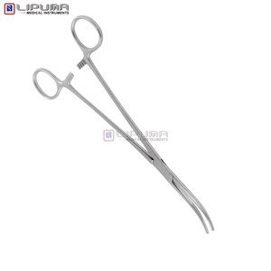 Pince thoracique F.0 en acier inoxydable chirurgical de qualité supérieure, 24 cm, manuelle, instruments médicaux cardiovasculaires, norme de sécurité MOL - Product Image 6