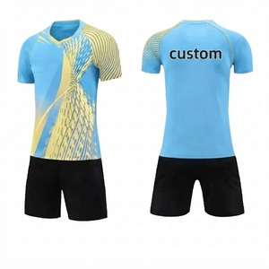 Vêtements de sport TRENDY Unisexe Adulte Maillot de football personnalisé Écologique Respirant 100% polyester Maille antibactérienne Séchage rapide - Product Image 1