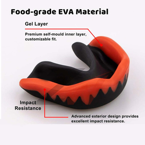 ที่ครอบฟันแบบกำหนดเอง OEM ODM คุณภาพพรีเมียม สำหรับกีฬามวย MMA วัสดุ EVA ปรับแต่งได้ MOQ ต่ำ - Product Image 5