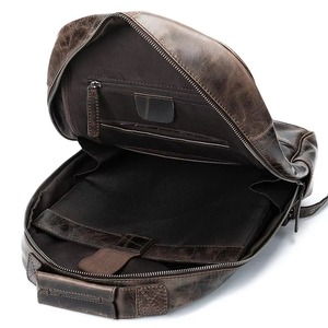 Multi-functional <b>Waterproof</b> Leather <b>Backpack</b> Anti-Theft Vintage Laptop Bag Genuine Leather Rucksack LBP-0452 - Product Image 3