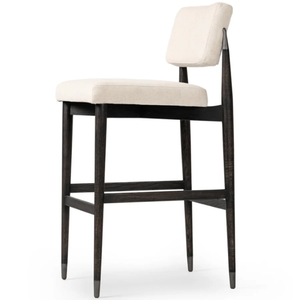 Anton Counter Animal Hyde/Hide/<b>Leather</b>, Performance/Indoor, and Wood Durable High Bar <b>Stool</b> for Home Bar & Dining Room - Product Image 2