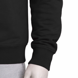 Custom <b>Design</b> Two-Tone Color Block Sweatshirt For Men 100% Cotton Fleece Pullover Round Neck With Ribbed Cuffs - Product Image 5