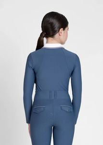 Base layer d'équitation pour enfants en tissu extensible doux, coupe confortable, best-seller - Product Image 3