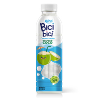 Bici Bici Zwarte Bes Smaak Frisdrank met Nata De Coco 500ml Fles OEM ODM Fabrikant Dranken Puree Fruit Smaak